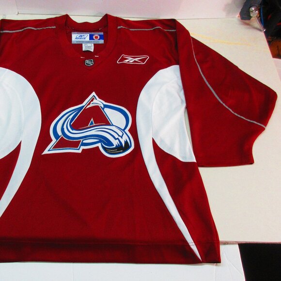 Reebok CCM Colorado Avalanche Jersey Mens Burgundy No Name NHL Hockey Size M - Picture 3 of 6